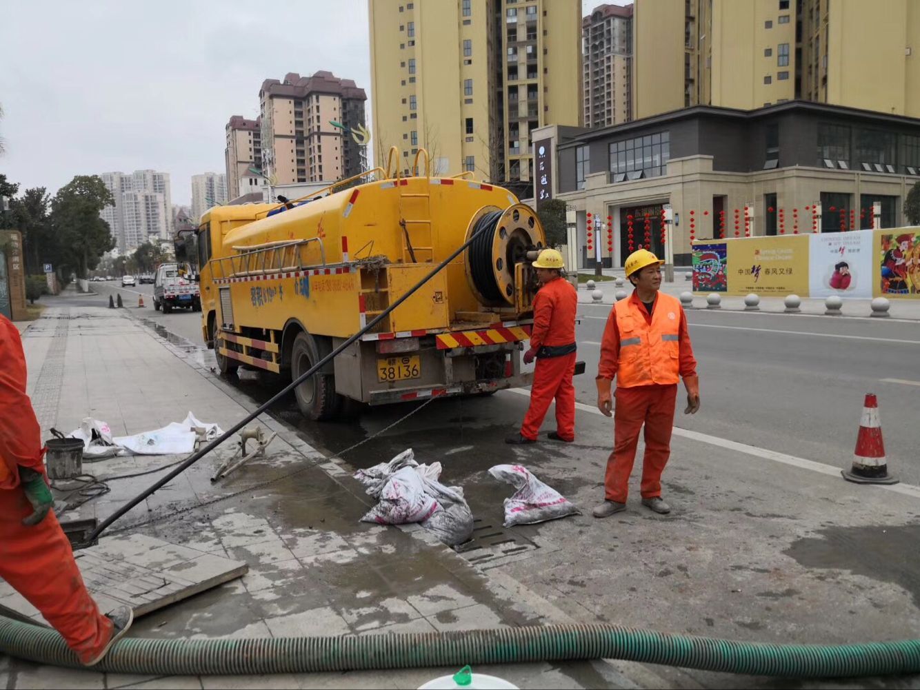 阿里排污管道清淤-管道清洗